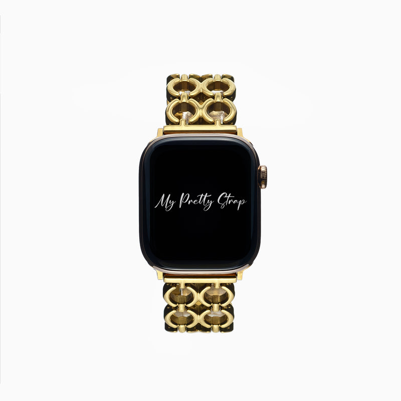 Gemina Apple Watch Strap – Gold