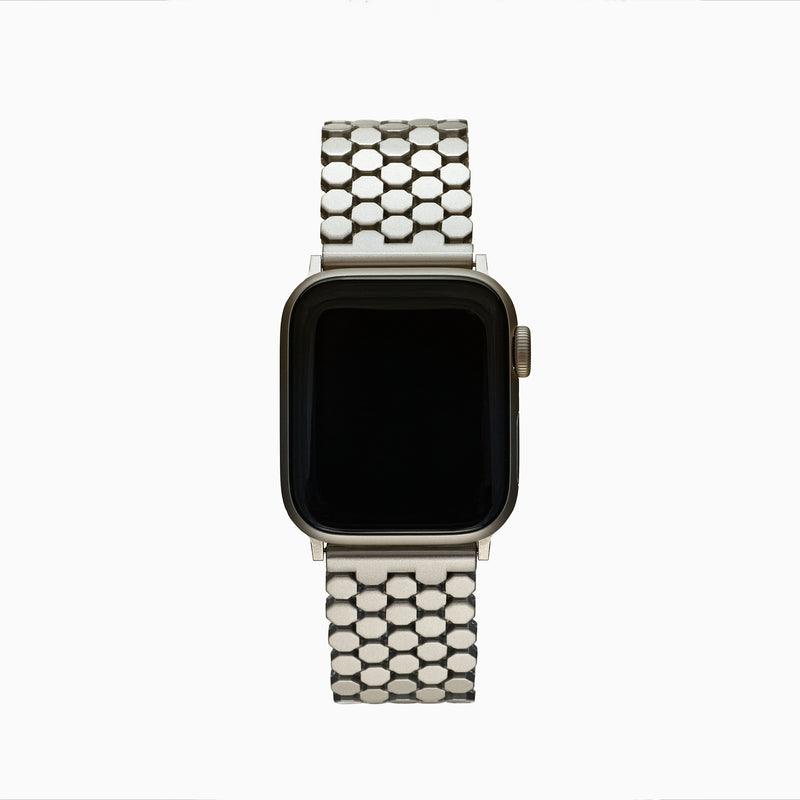 Honeycomb Stainless Steel Strap – Starlight