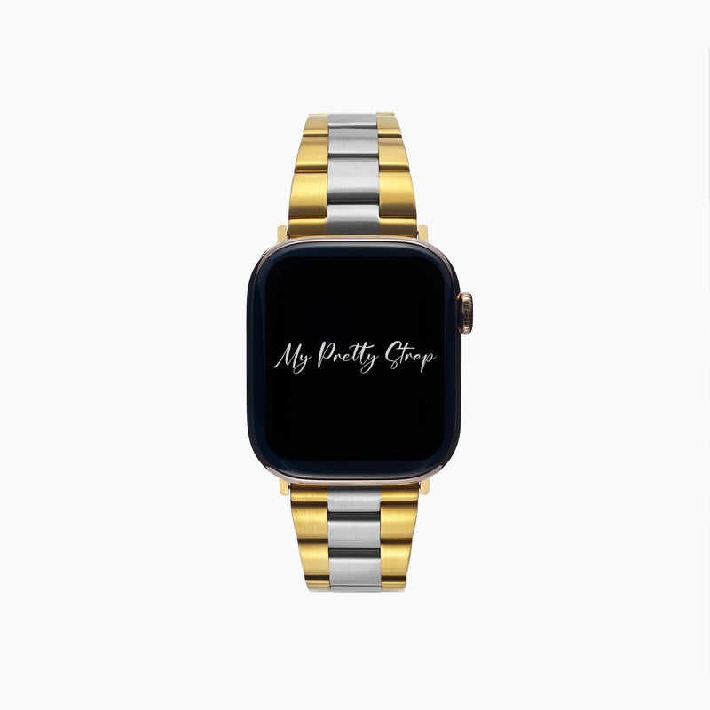 Queen Vogue Apple Watch Strap – Gold and Silver